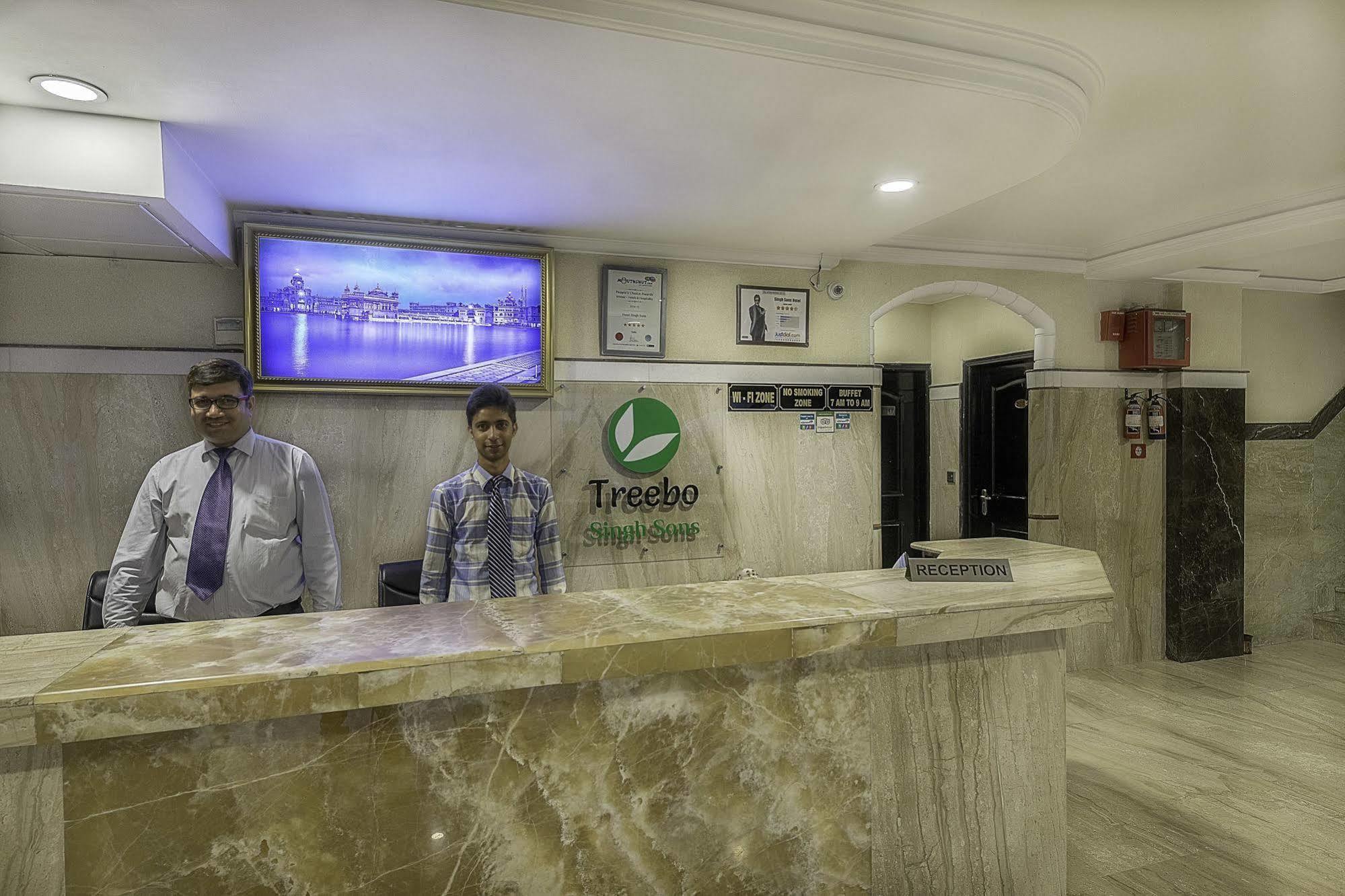 Treebo Trend Singh Sons Karol Bagh Hotel New Delhi Bagian luar foto